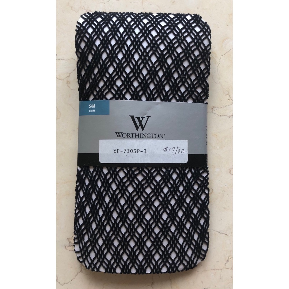 NWT Worthington Black Tights